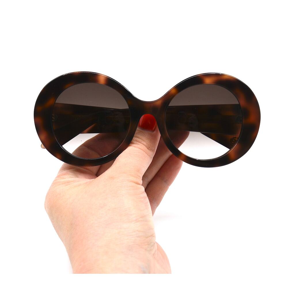 ROBERTO CAVALLI SRC010M HAVANA BROWN GRADIENT AUTHENTIC SUNGLASSES - Picture 13 of 15